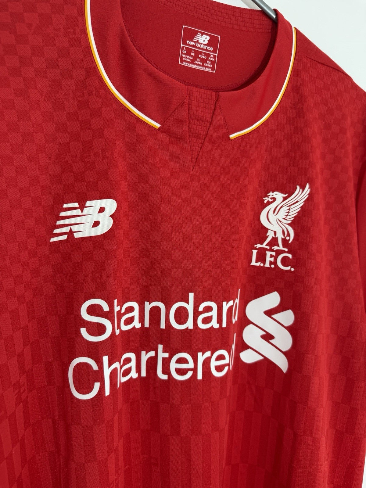 Liverpool 2015/16 Large Home Shirt New Balance BNWT