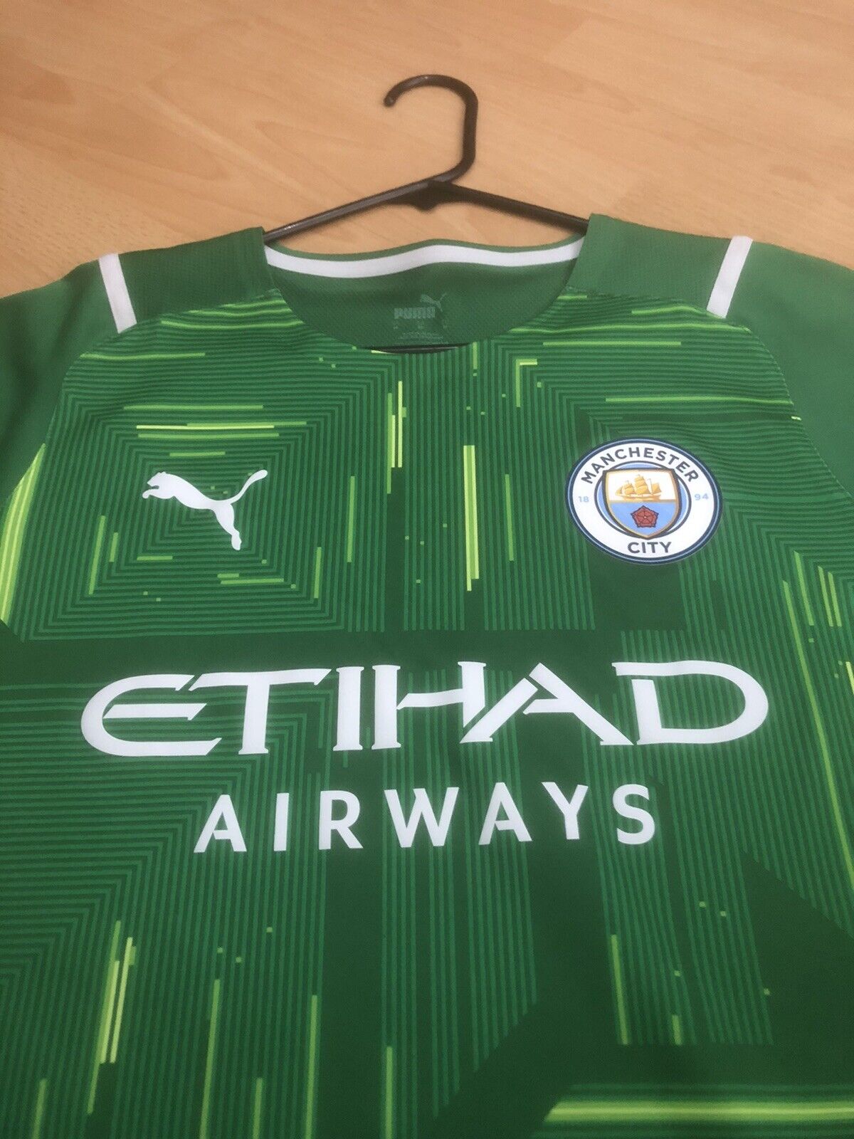 Ederson 31 Man City 2021 22 Medium Away Goalkeeper Excellent Condition 759185 51
