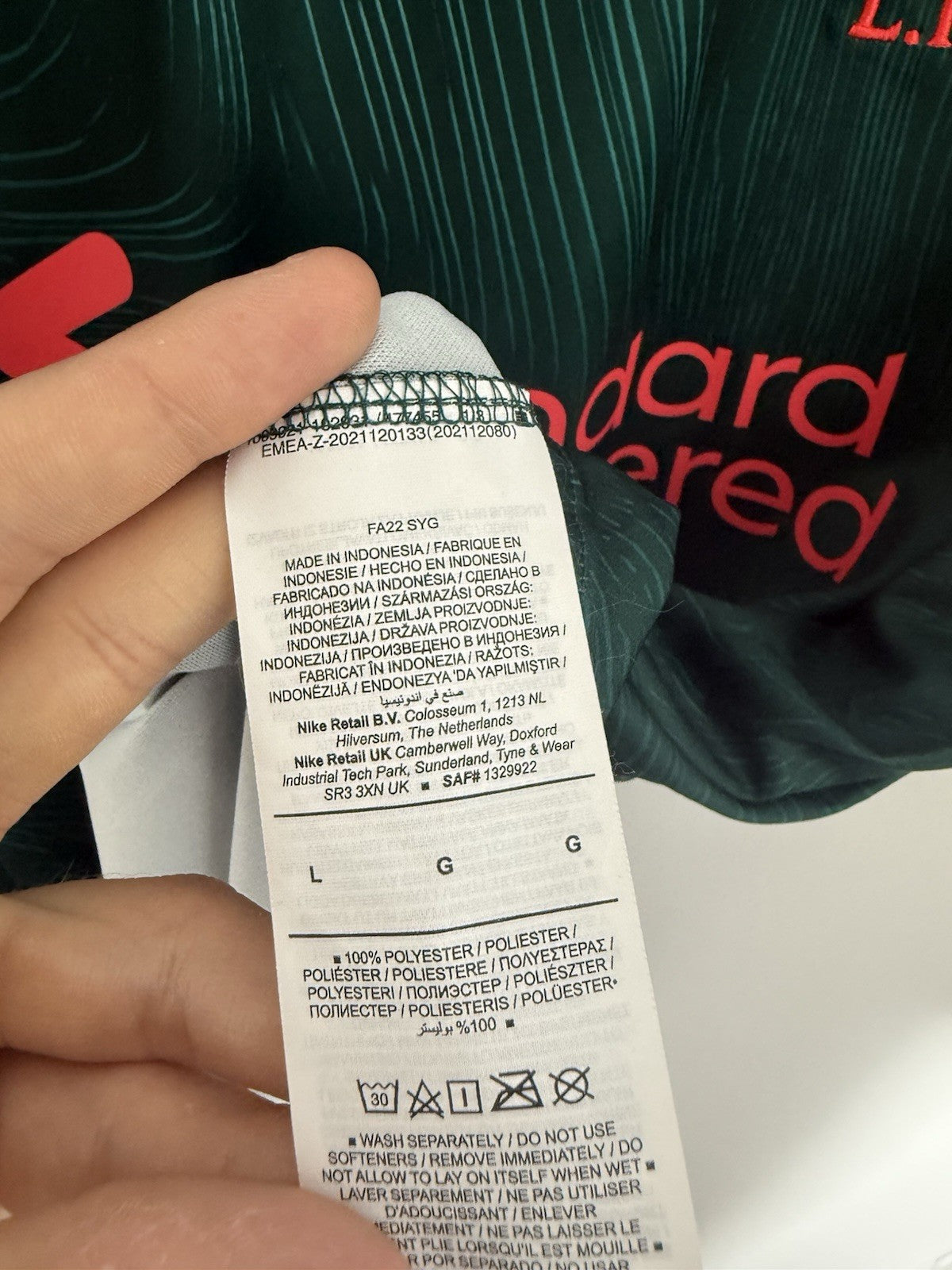 Liverpool Diogo .J #20 2022/23 Large 3rd Shirt Excellent Condition DM1845-377