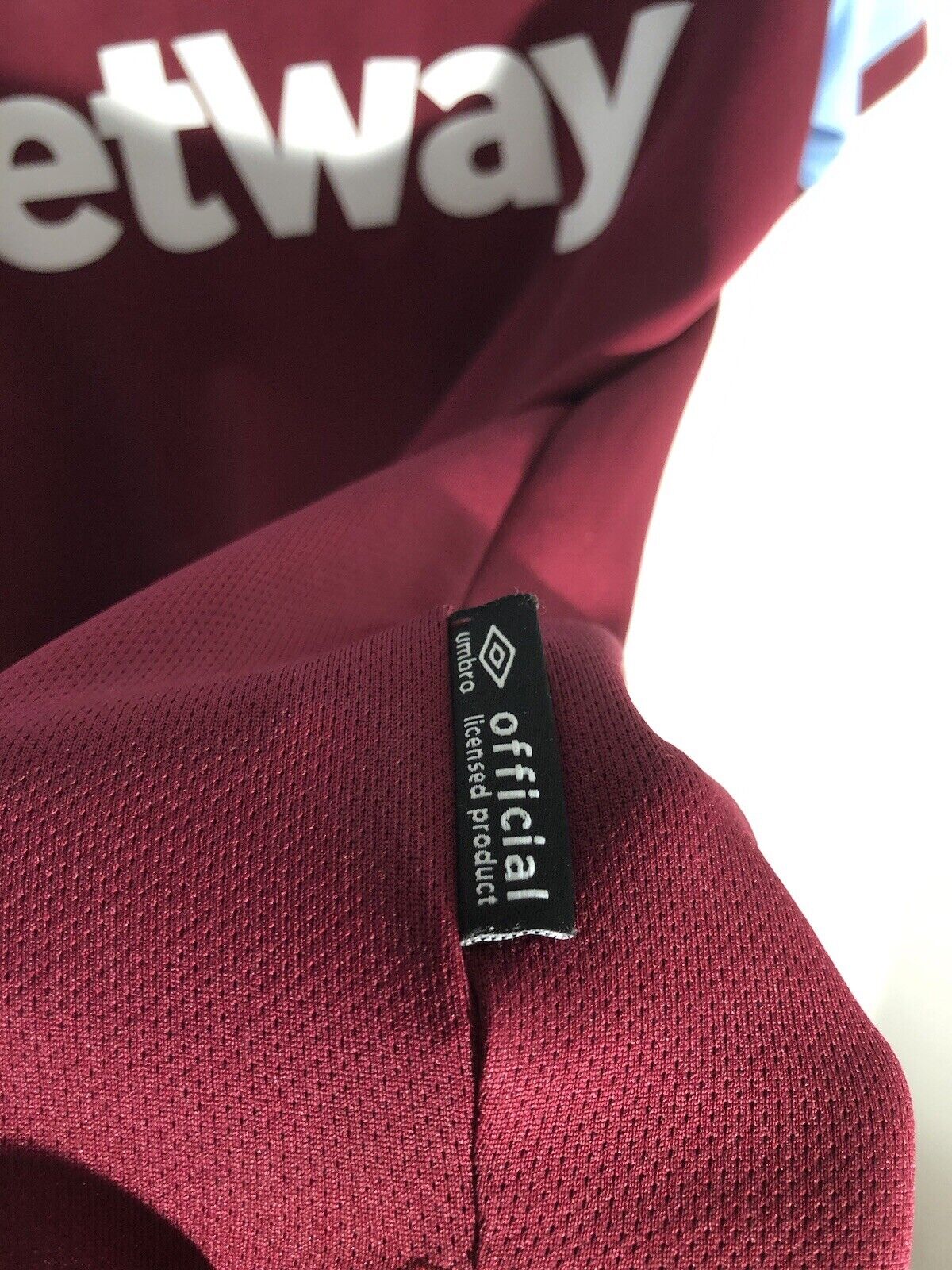 Noble 16 West Ham United 2019 20 Medium Home Shirt Umbro Excellent Condition