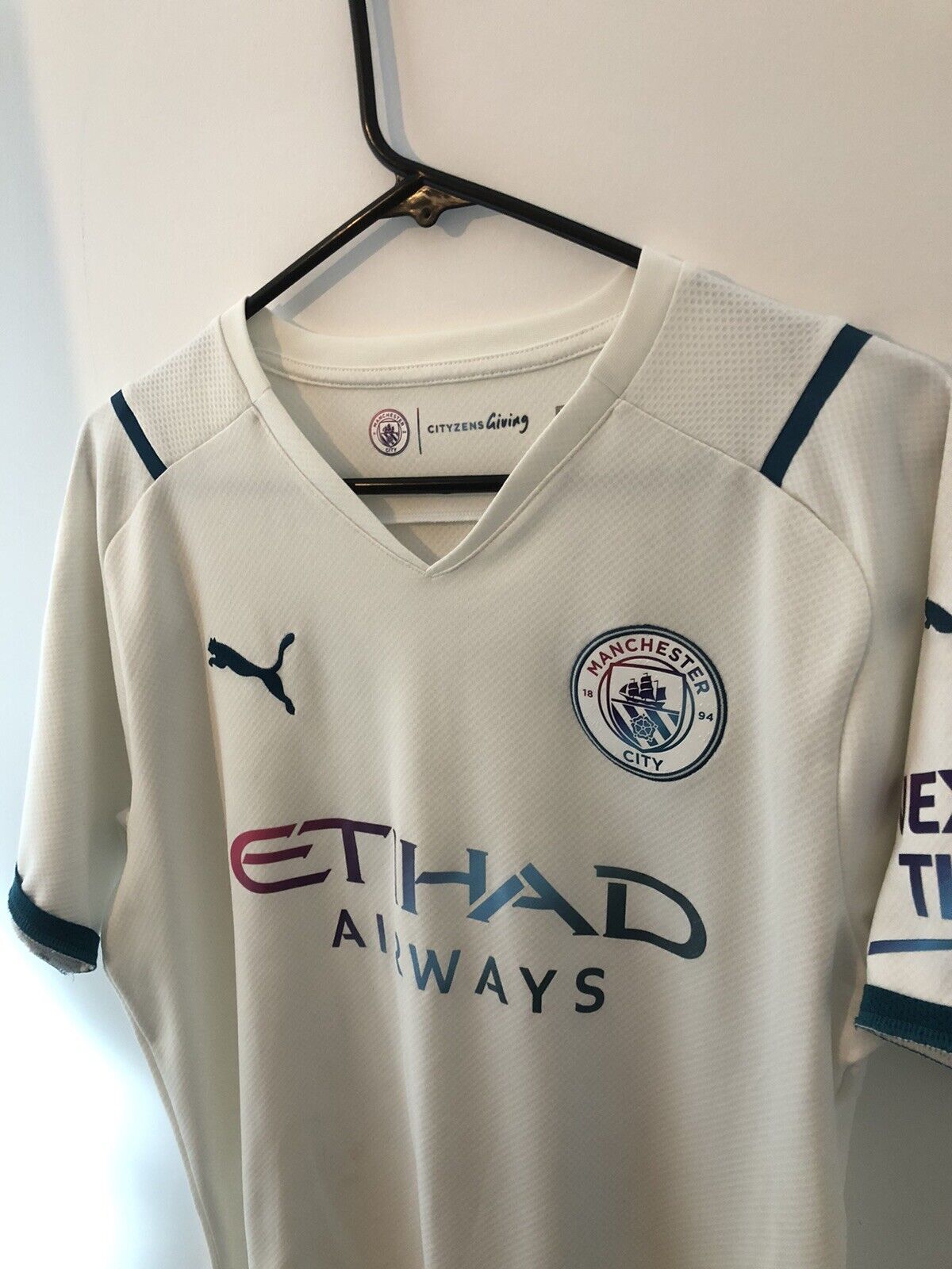 Rodri 16 Manchester City 2021 22 Medium Away Excellent Condition 759211 02