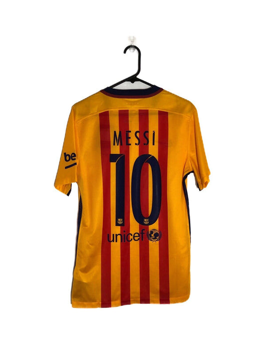 Messi #10 Barcelona 2015/16 Vaporknit Medium Away BNWT 739659-740