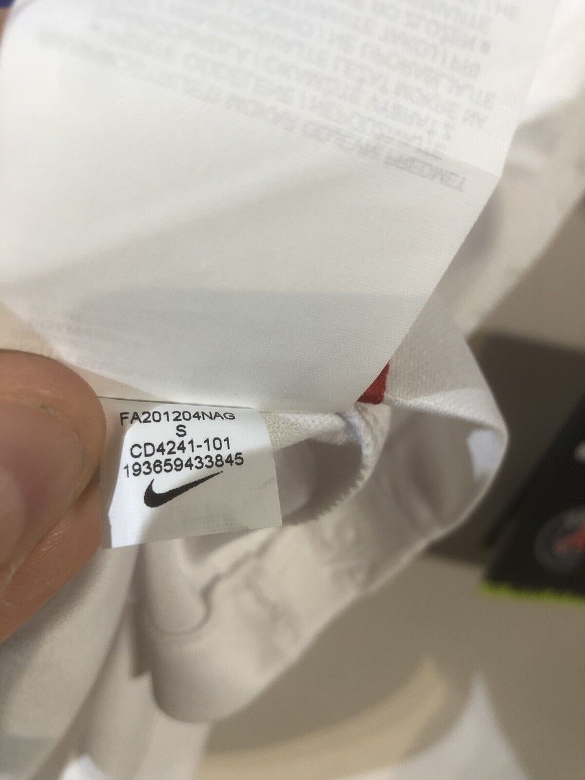 Mbappe #7 Paris St Germain 2020/21 Small Away Shirt Nike BNWT