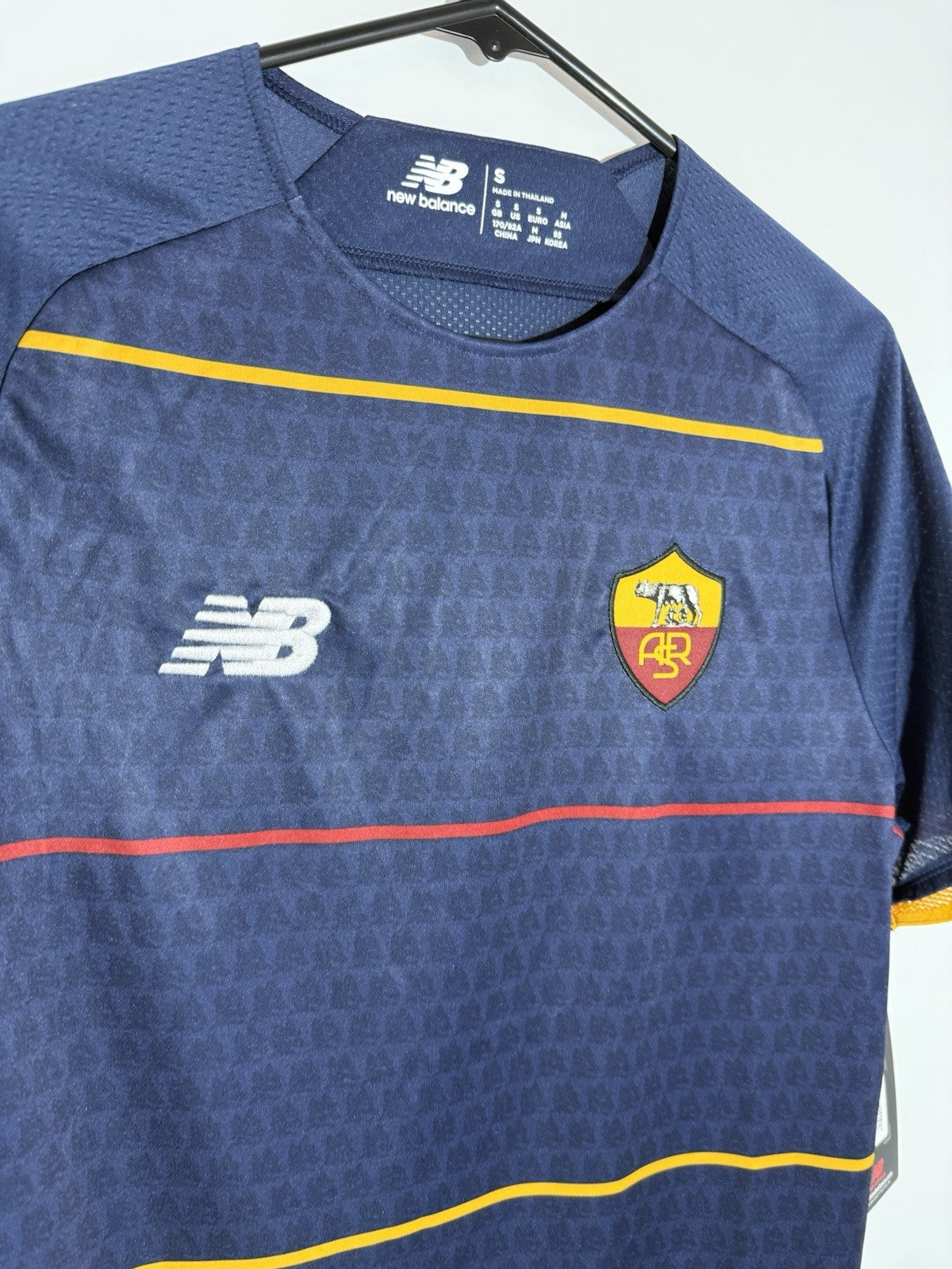 AS Roma Zaniolo #22 2021/22 Small 4th Shirt New Balance BNWT MT130253