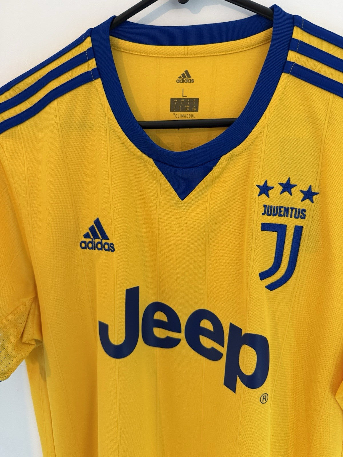 Juventus Kean #34 2017/18 Large Away Shirt BNWT BQ4530
