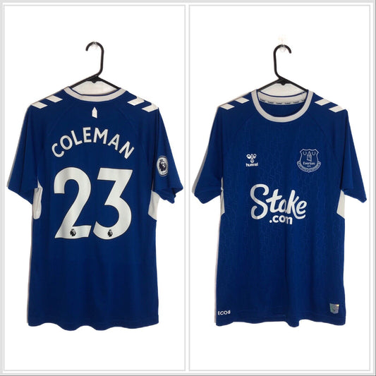 Coleman 23 Everton Large 2022 23 Home Shirt Excellent Condition