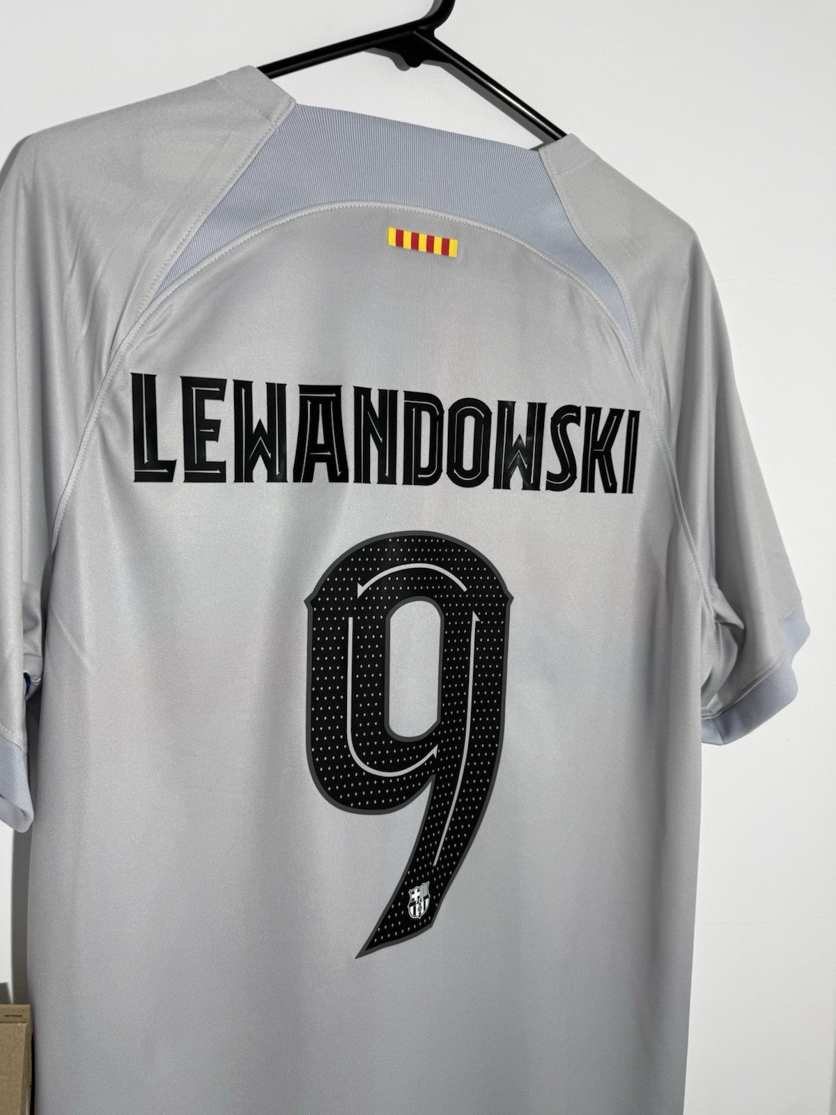 Barcelona Lewandowski #9 2022/23 3rd Large Shirt Nike BNWT DN2713-043