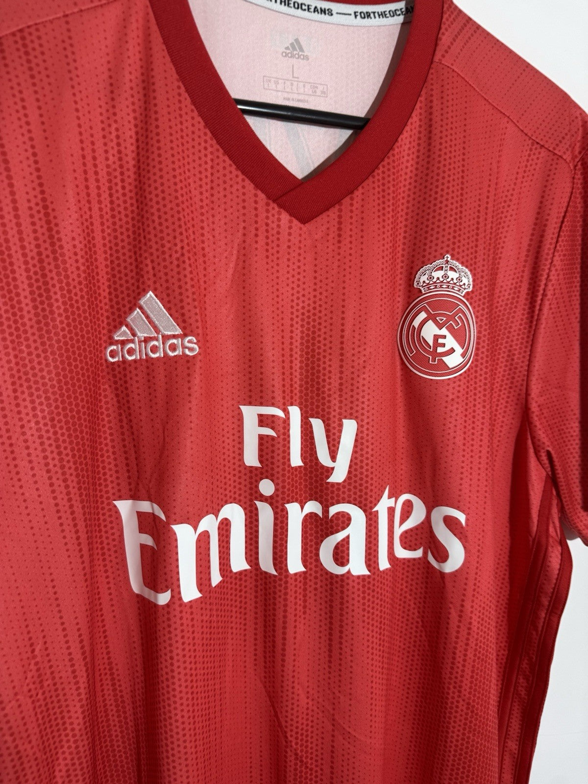 Real Madrid Benzema #9 2018/19 Large 3rd Shirt Adidas BNWT DP5445