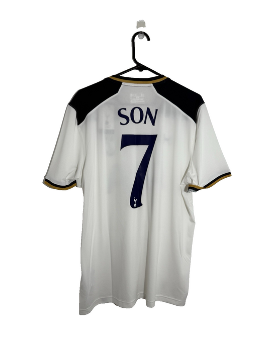 Tottenham Hotspur Son #7 2016/17 XL CL Home Shirt UA BNWT 1276013