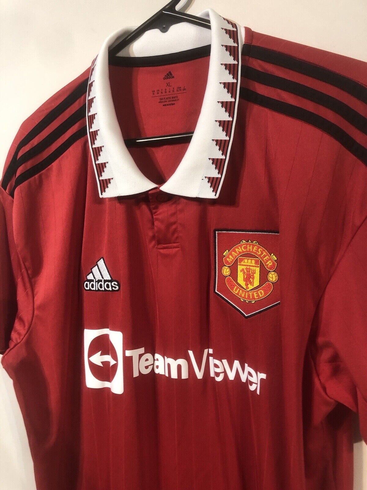 Sancho #25 Manchester United X-Large 2022/23 Home Shirt Excellent Condition
