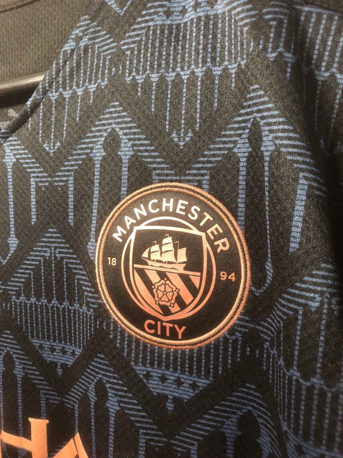 Foden #47 Manchester City 2020/21 Medium Away Shirt Excellent Conditi 757065-02