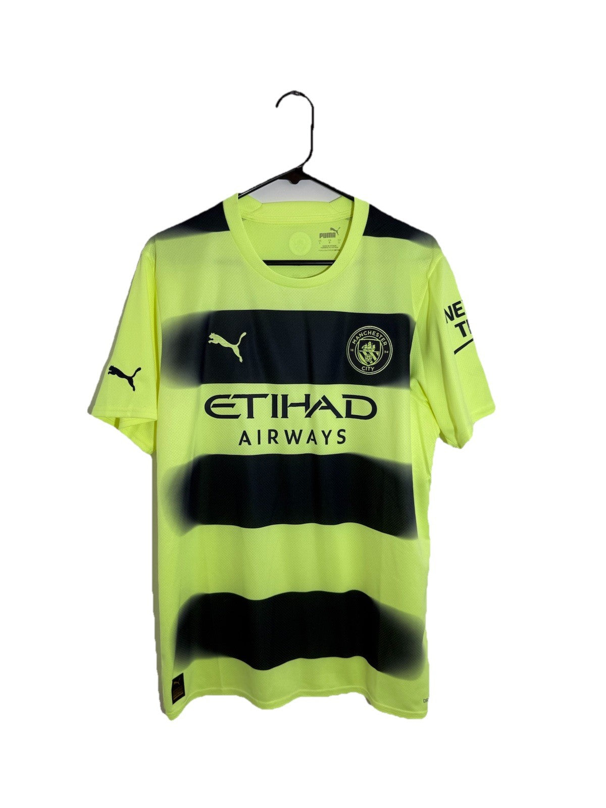 Manchester City J. Alvarez #19 2022/23 Treble Large 3rd Shirt BNWT 765734-03