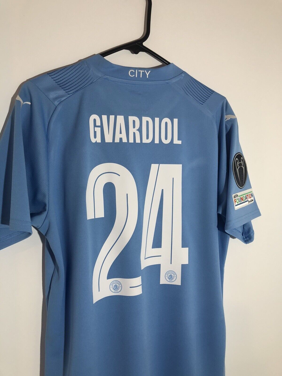 Gvardiol 24 Manchester City 2023 24 Medium Home Excellent Condition 770438 01