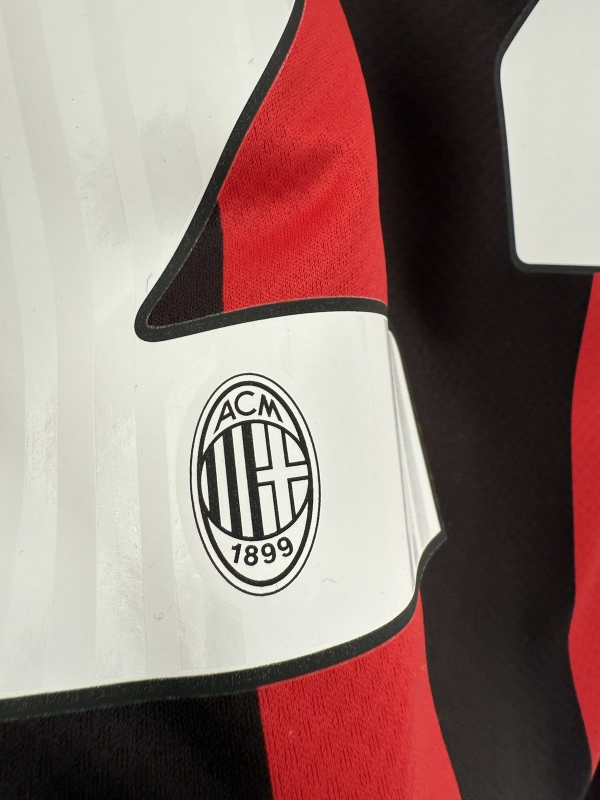 AC Milan Kjaer #24 2021/22 Medium Home Shirt Puma Excellent Condition 759122-01