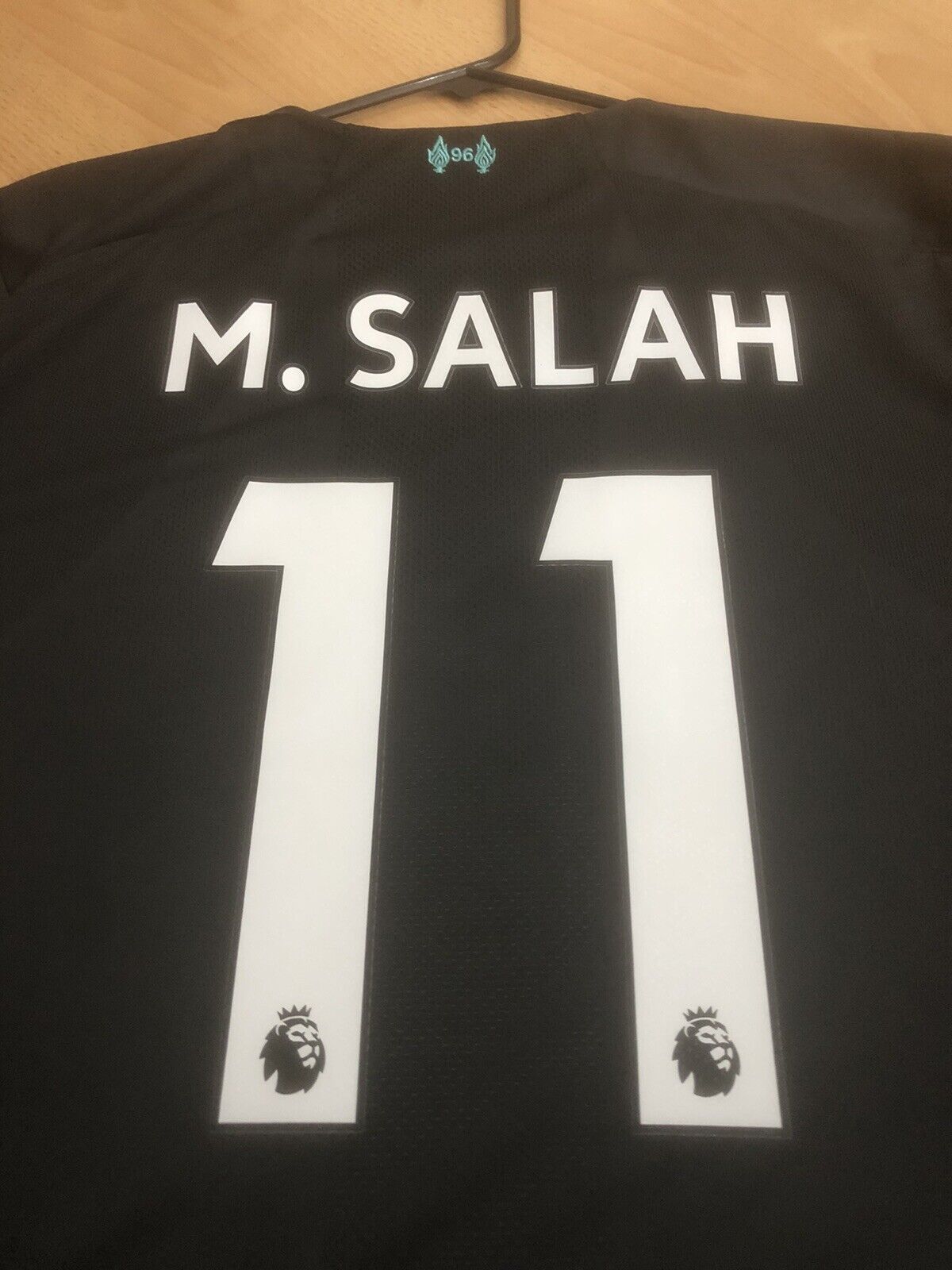 M. Salah 11 Liverpool Xl 2019 20 3rd Shirt Excellent Condition Mt930023