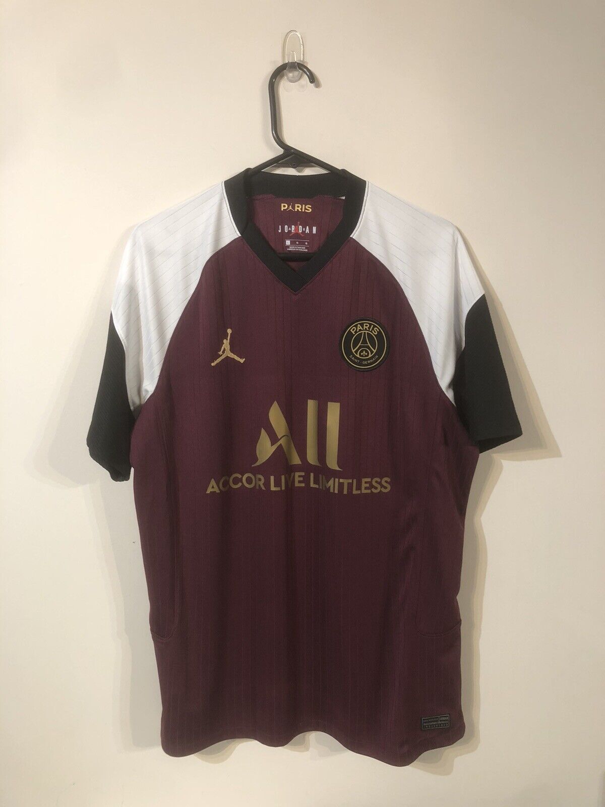 Icardi #9 Paris St Germain 2020/21 Large 3rd Football Shirt Very Good Condition