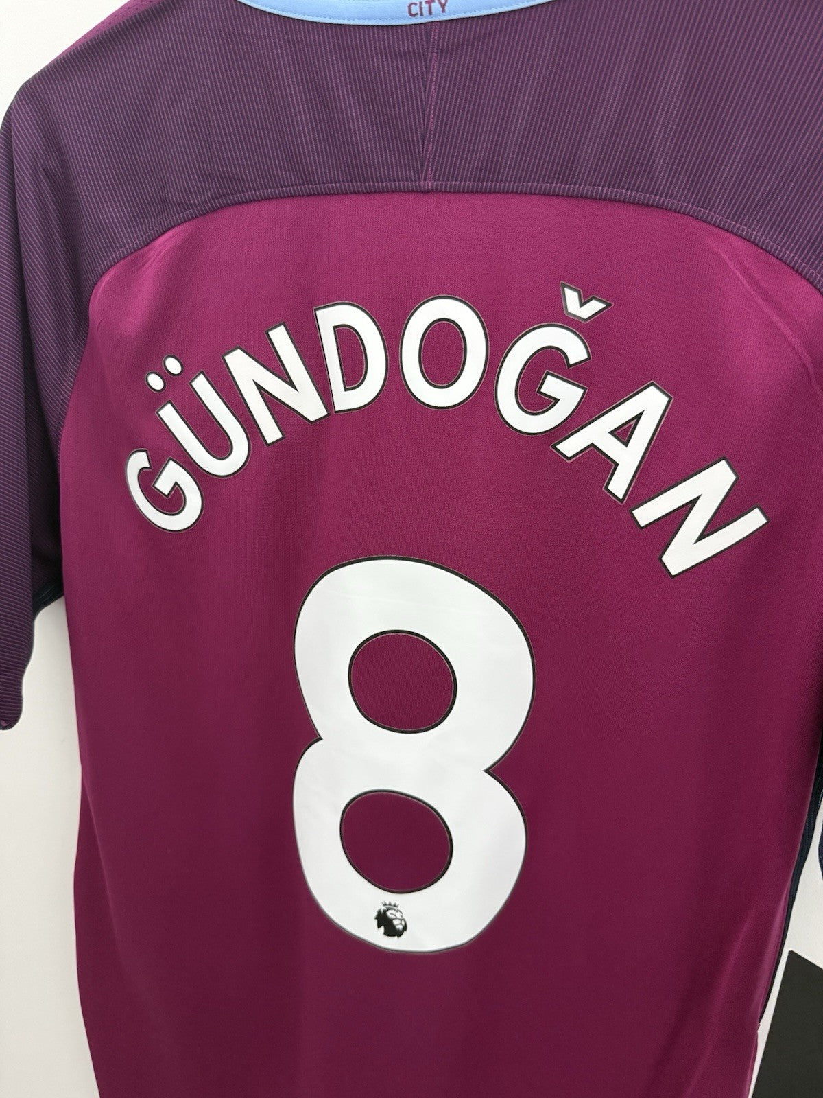 Manchester City Gundogan #8 2017/18 Medium Away Shirt Nike BNWT 847260-667