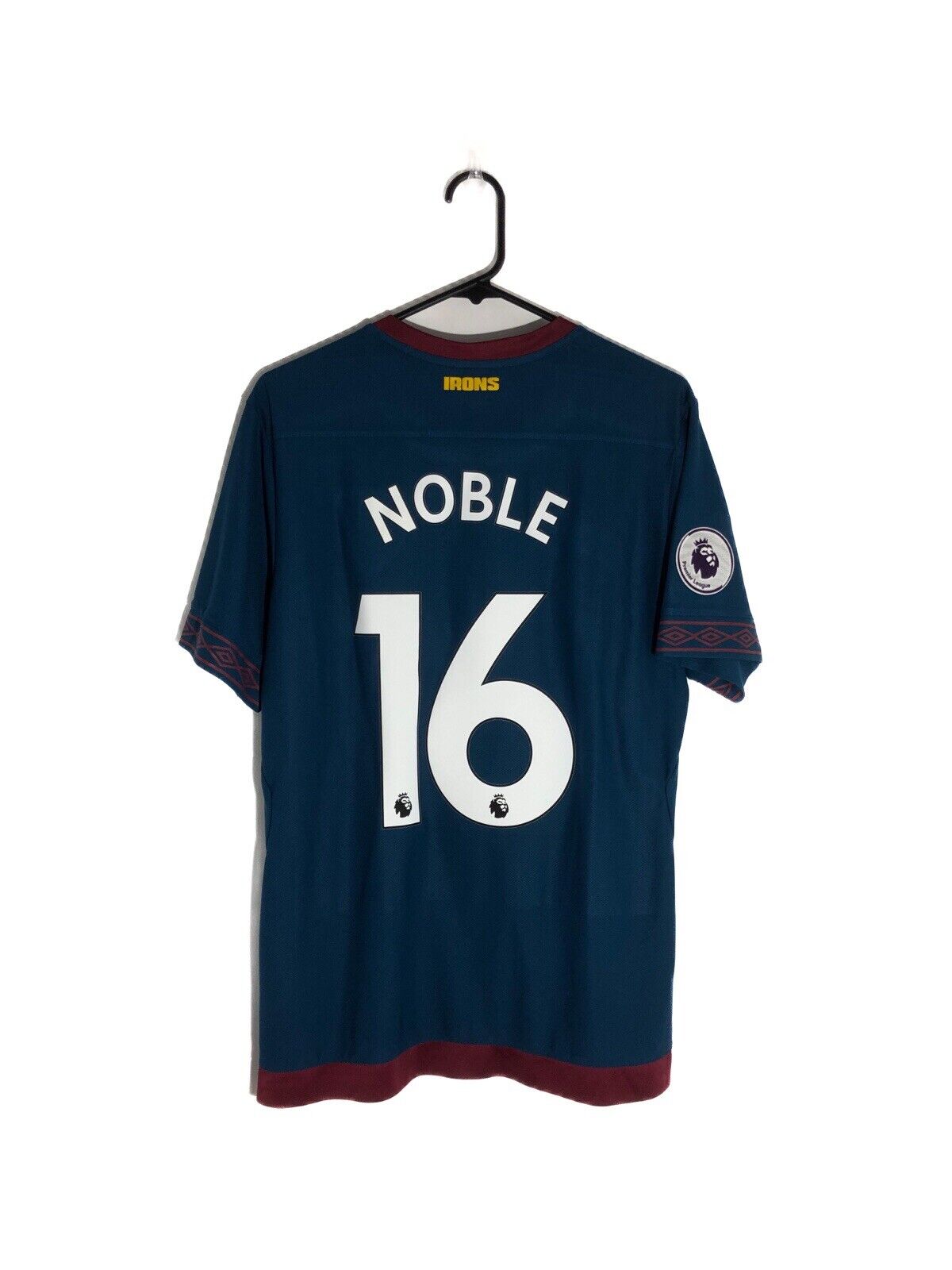 Noble 16 West Ham United 2018 19 Large 3rd Shirt Umbro Excellent Condition