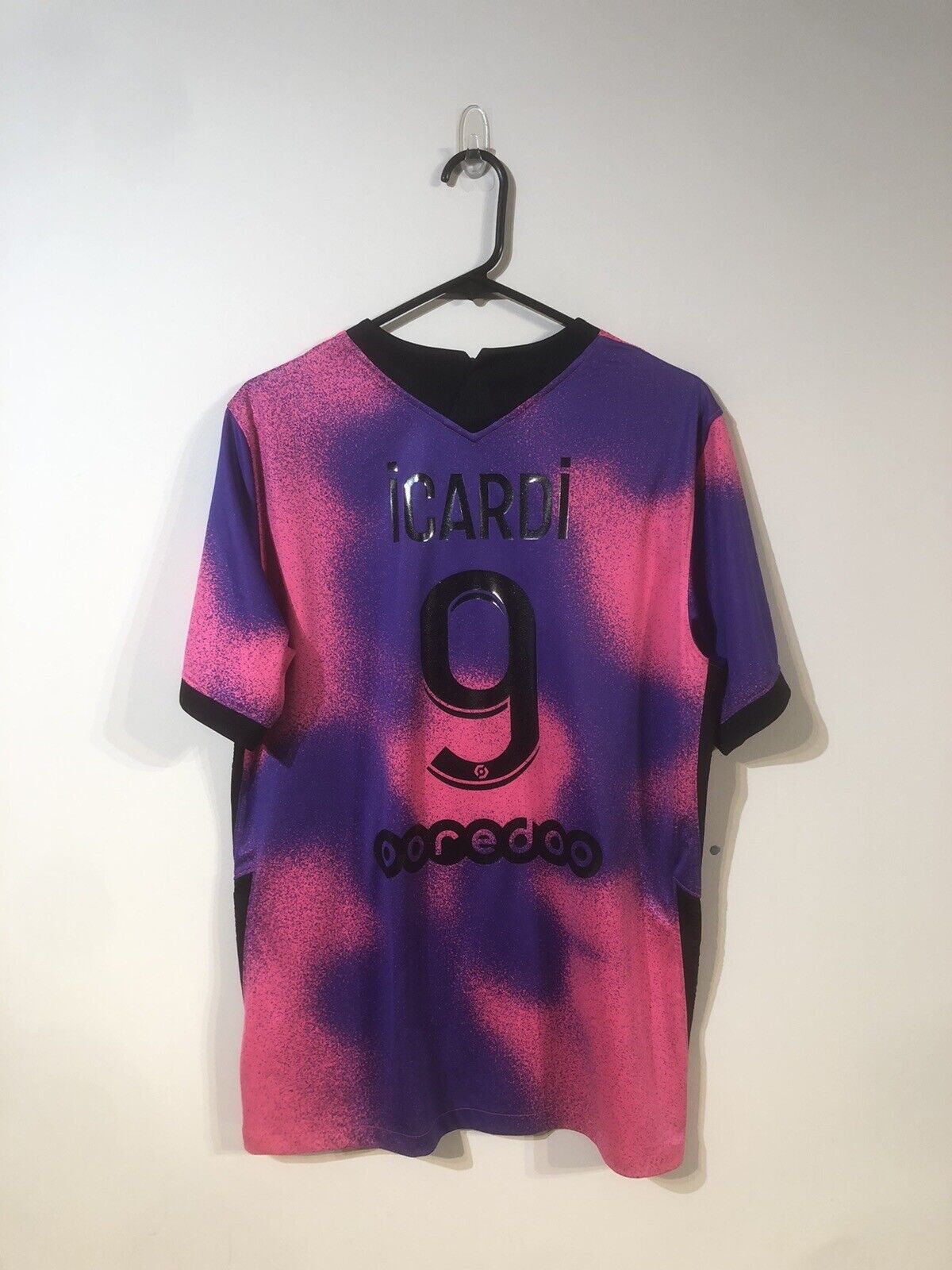 Icardi #9 Paris St Germain 2020/21 Medium 4th Shirt Nike Excellent Condition