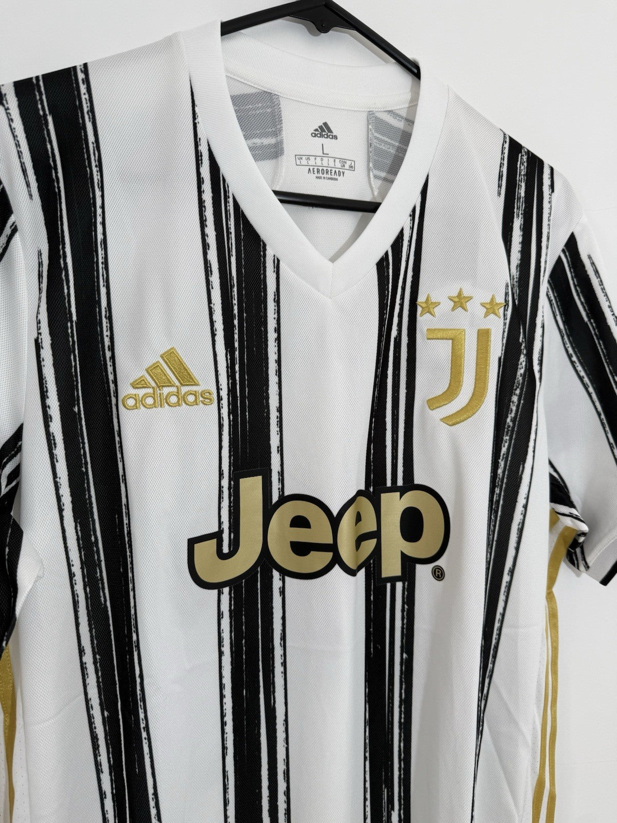 Juventus Kulusevski #44 2020/21 Large Home Shirt Adidas BNWT EI9894