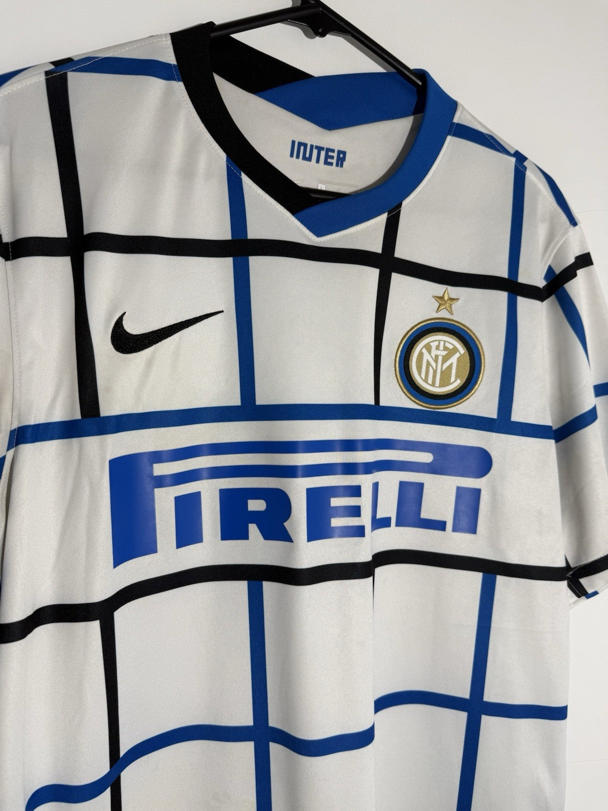Inter Milan Barella #23 2020/21 Away Large Shirt Very Good Condition CD4239-101