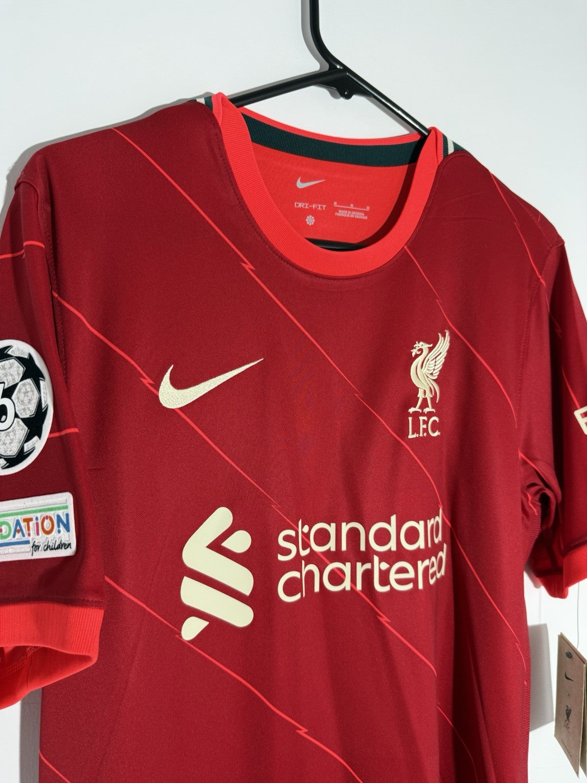 Liverpool Konate #5 2021/22 Medium Home Shirt Nike BNWT DB2560-688