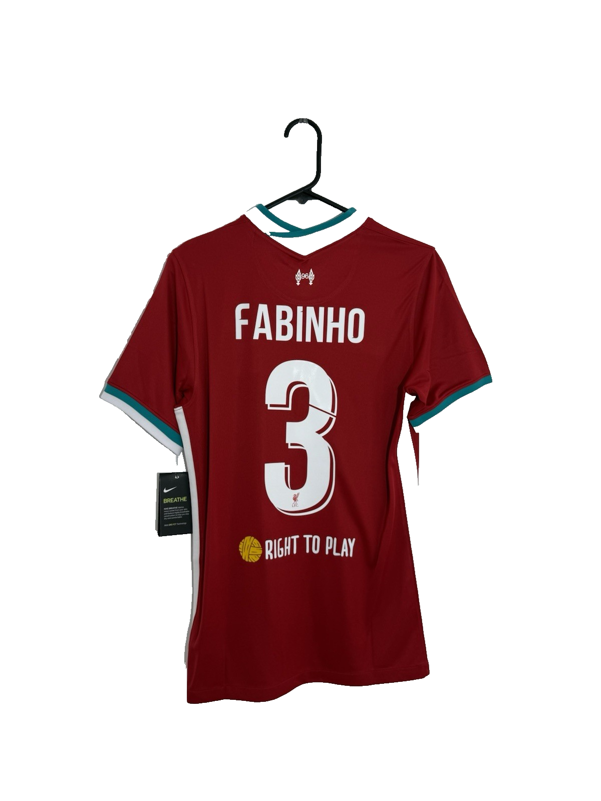 Liverpool Fabinho #3 2020/21 Small Home Shirt Nike BNWT CZ2636-687