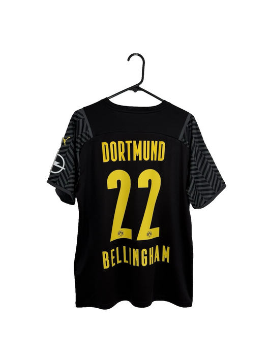Borussia Dortmund Bellingham #22 2021/22 Large Away Excellent Conditio 759057-04