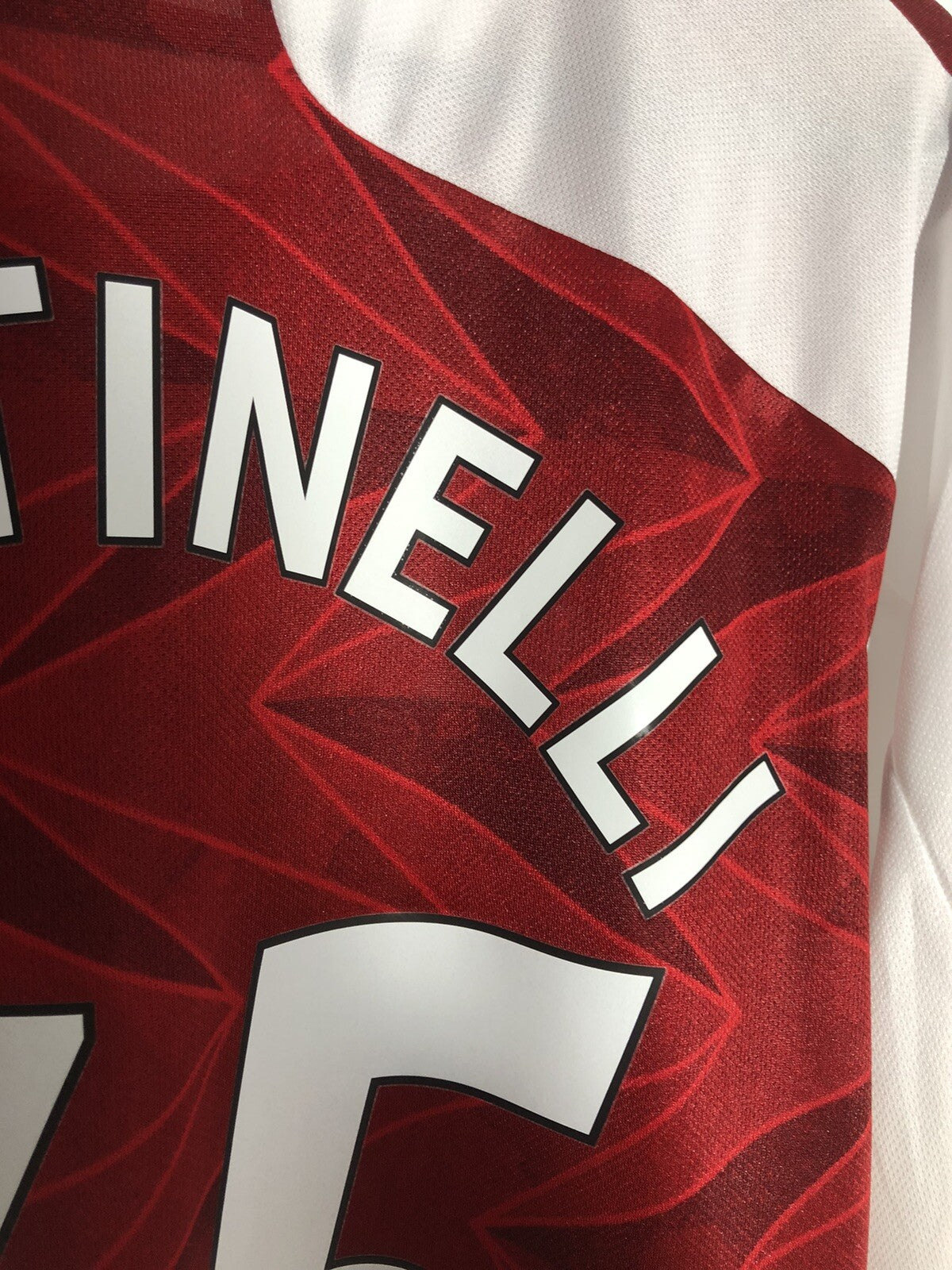 Arsenal Martinelli #35 2020/21 Large LS Home Shirt BNWT EH7814