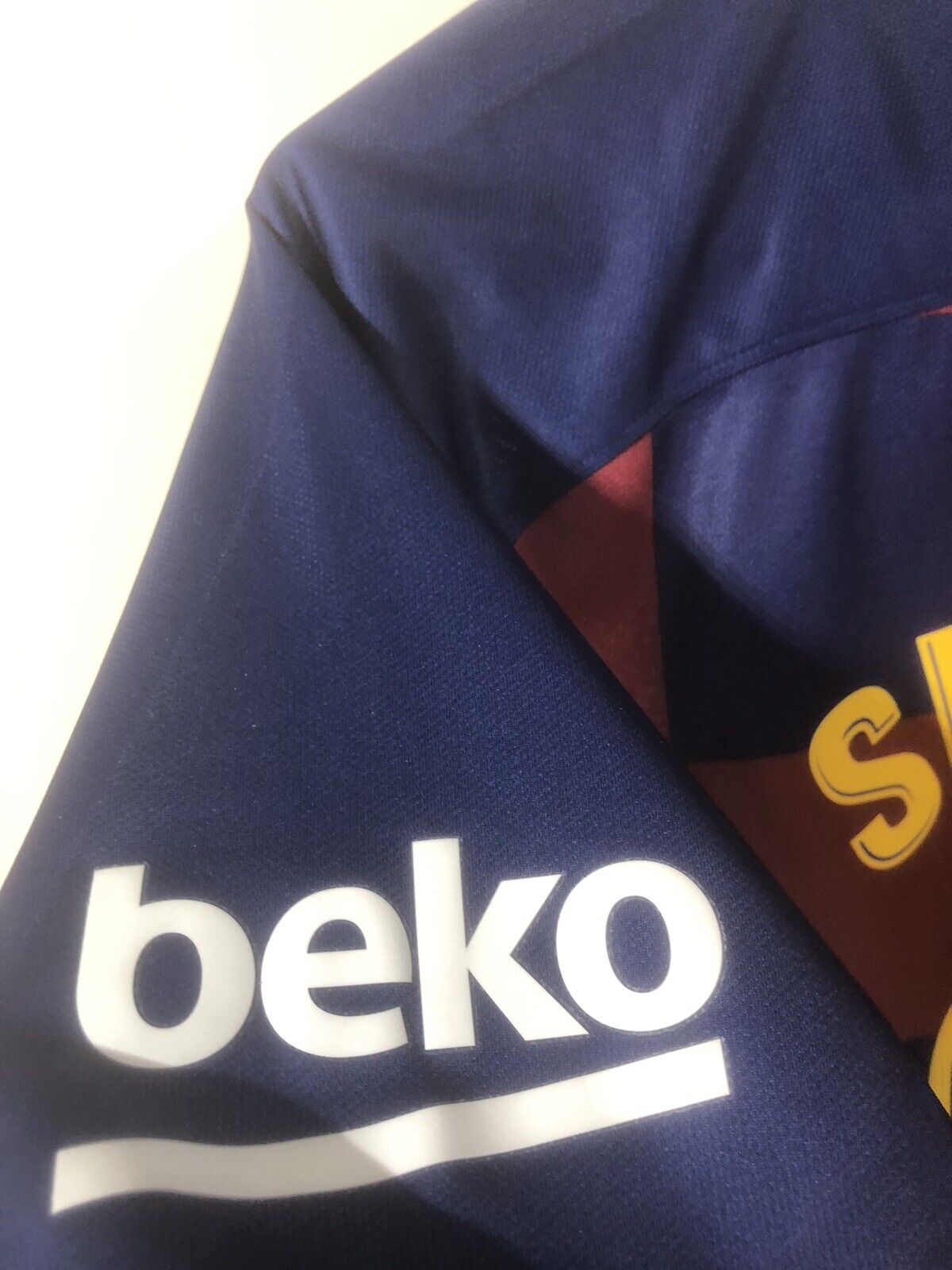 Suarez 9 Barcelona Xl 2019 20 Home Shirt Nike Excellent Condition  Aj5532 456