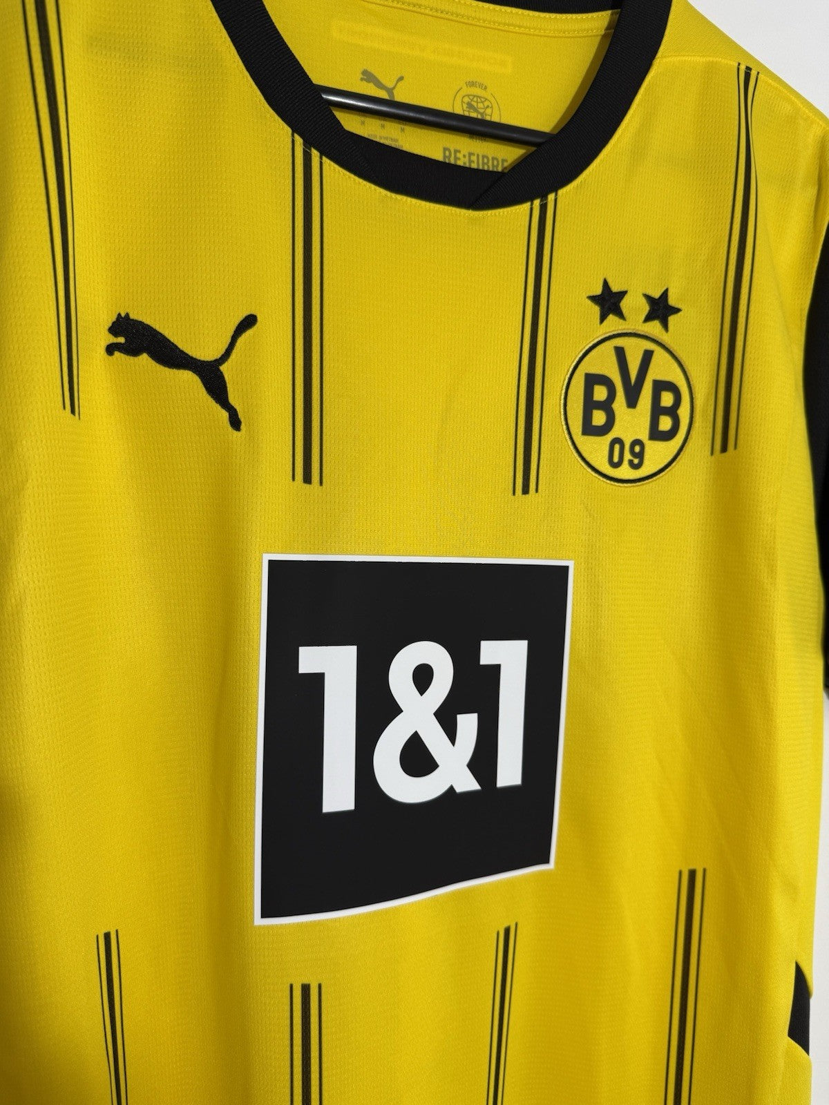 Borussia Dortmund Gittins #43 2024/25 Medium Home Shirt BNWT 774946-01