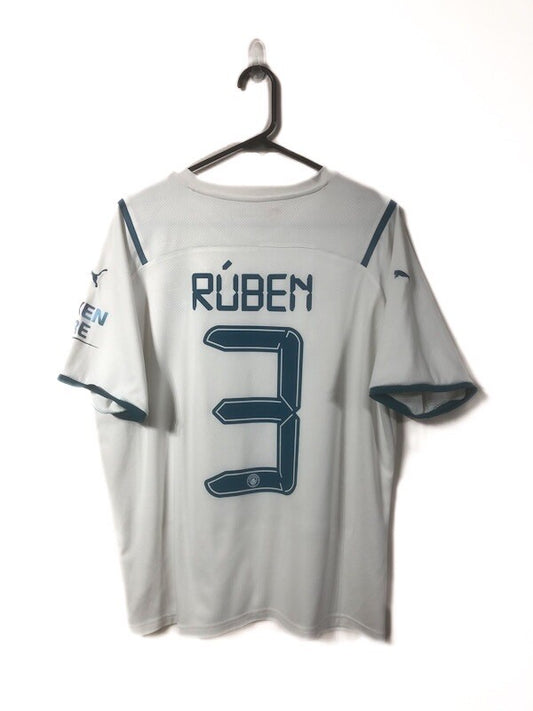 Manchester City Ruben #3 2021/22 XL Away Shirt Very Good Condition 759211-02