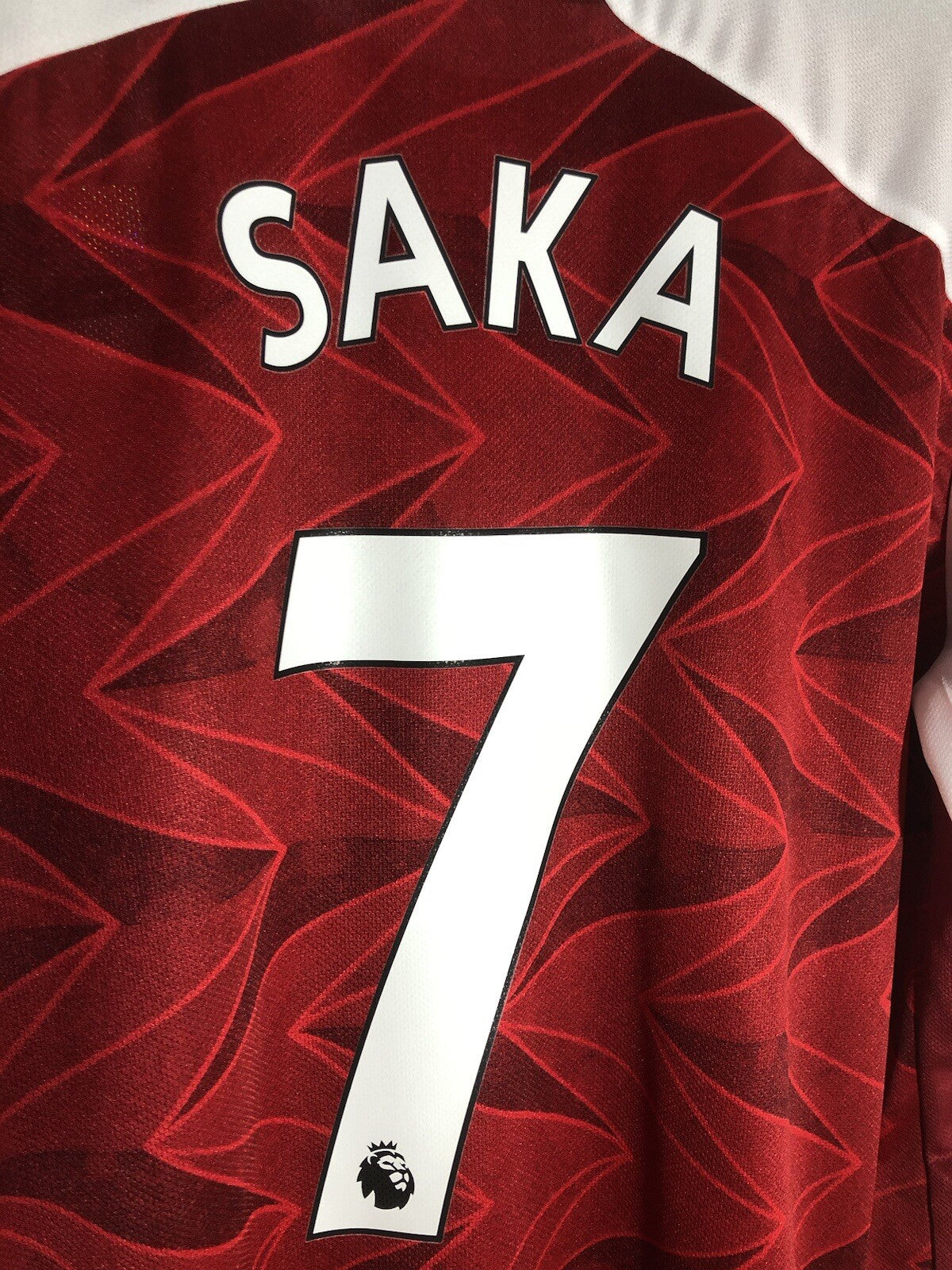 Arsenal Saka #7 2020/21 XL LS Home Football Shirt BNWT FH7814