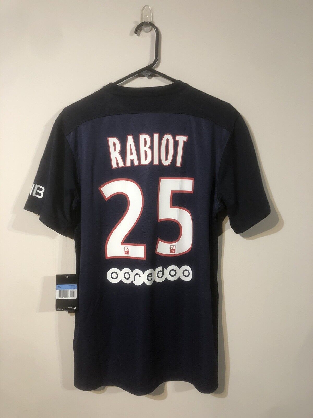 Rabiot #25 Paris St Germain 2015/16 Medium Home Shirt Nike BNWT