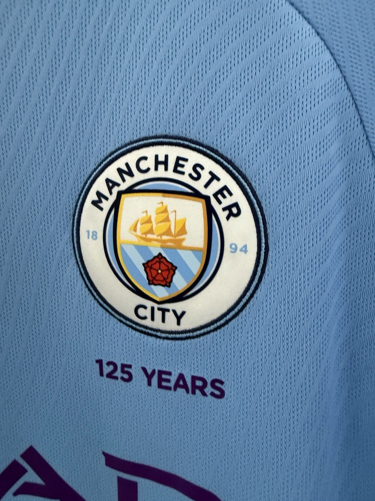 Manchester City Foden #47 2019/20 Large Home Shirt Excellent Condition 755586-01