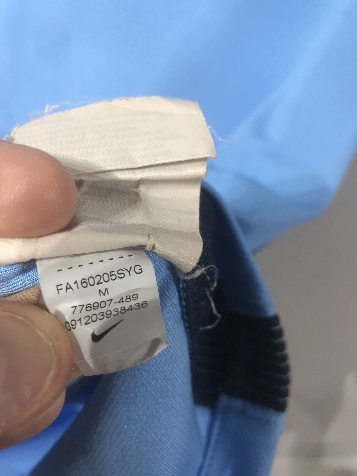 Iheanacho #72 Manchester City 2016/17 Medium Home Shirt Excellent Condition