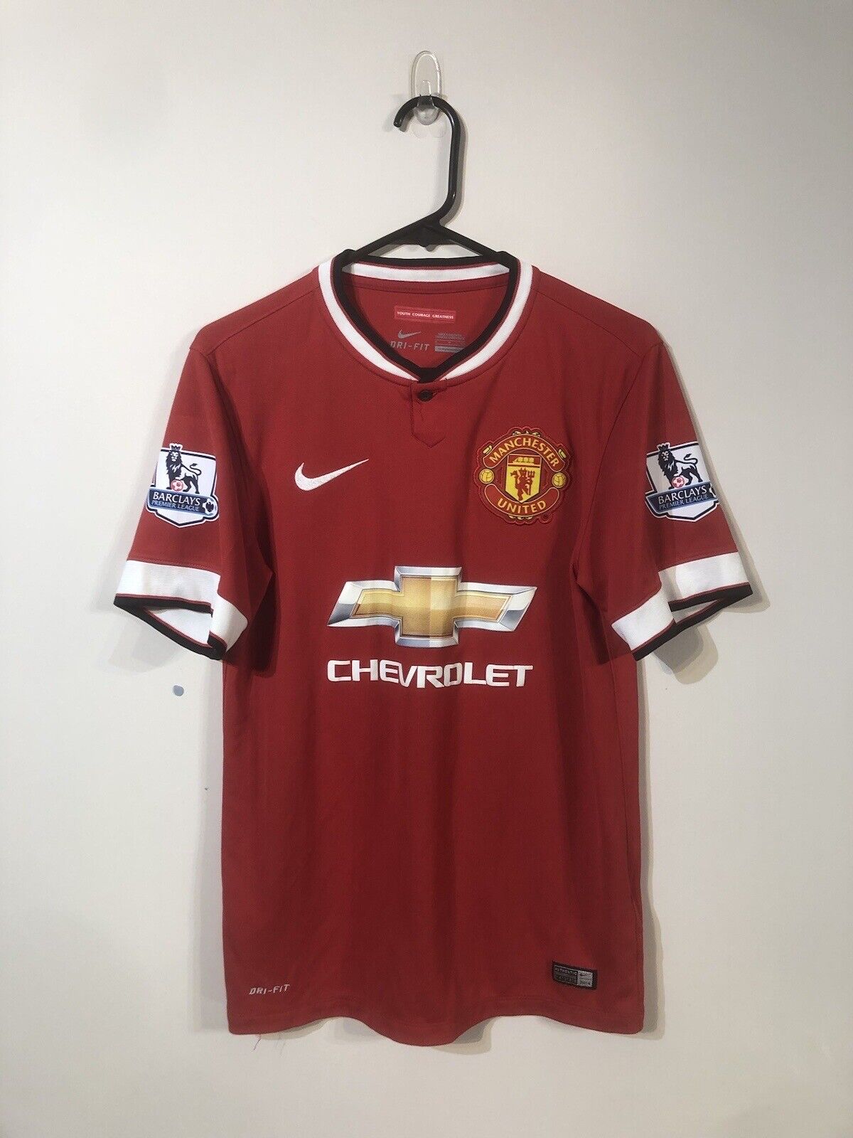 Manchester United Small 2014/15 Home Shirt Nike Very Good Condition