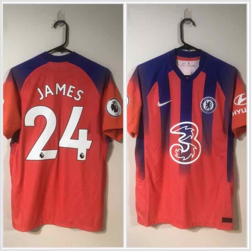 James #24 BNWT Chelsea Vaporknit 2020/21 Medium 3rd Shirt Jersey Nike