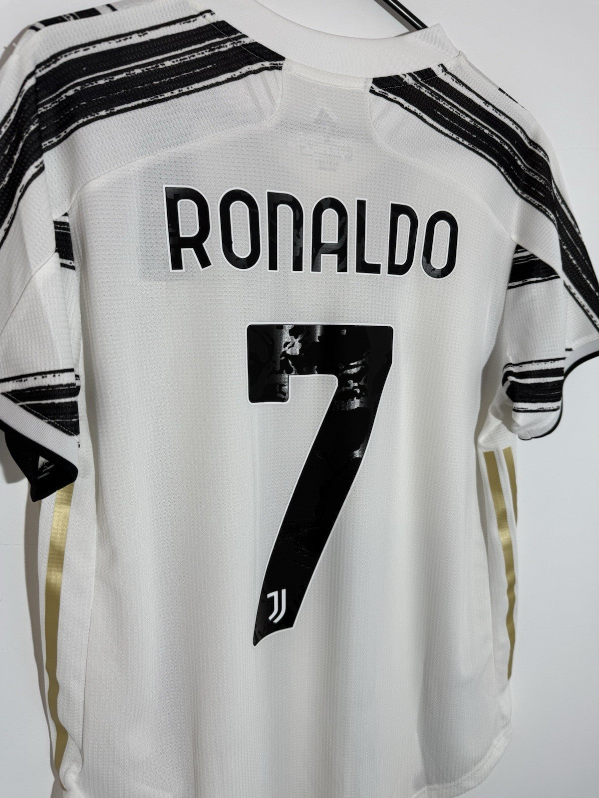 Juventus Ronaldo #7 2020/21 Womens Large Home Authentic Shirt BNWT GC9086