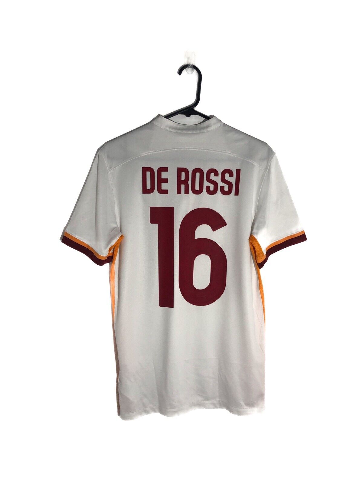 De Rossi 16 AS Roma 2015 16 Away Small Shirt Excellent Condition 658918 106