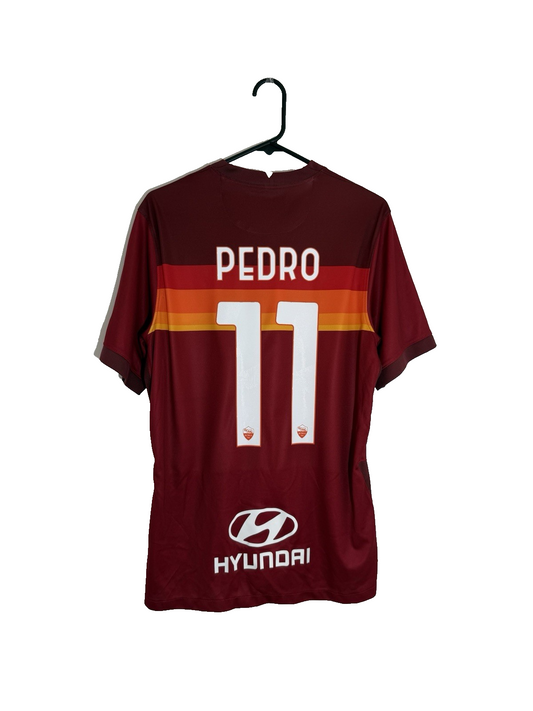 AS Roma Pedro #11 2020/21 Large Home Shirt Excellent Condition CD4248-614