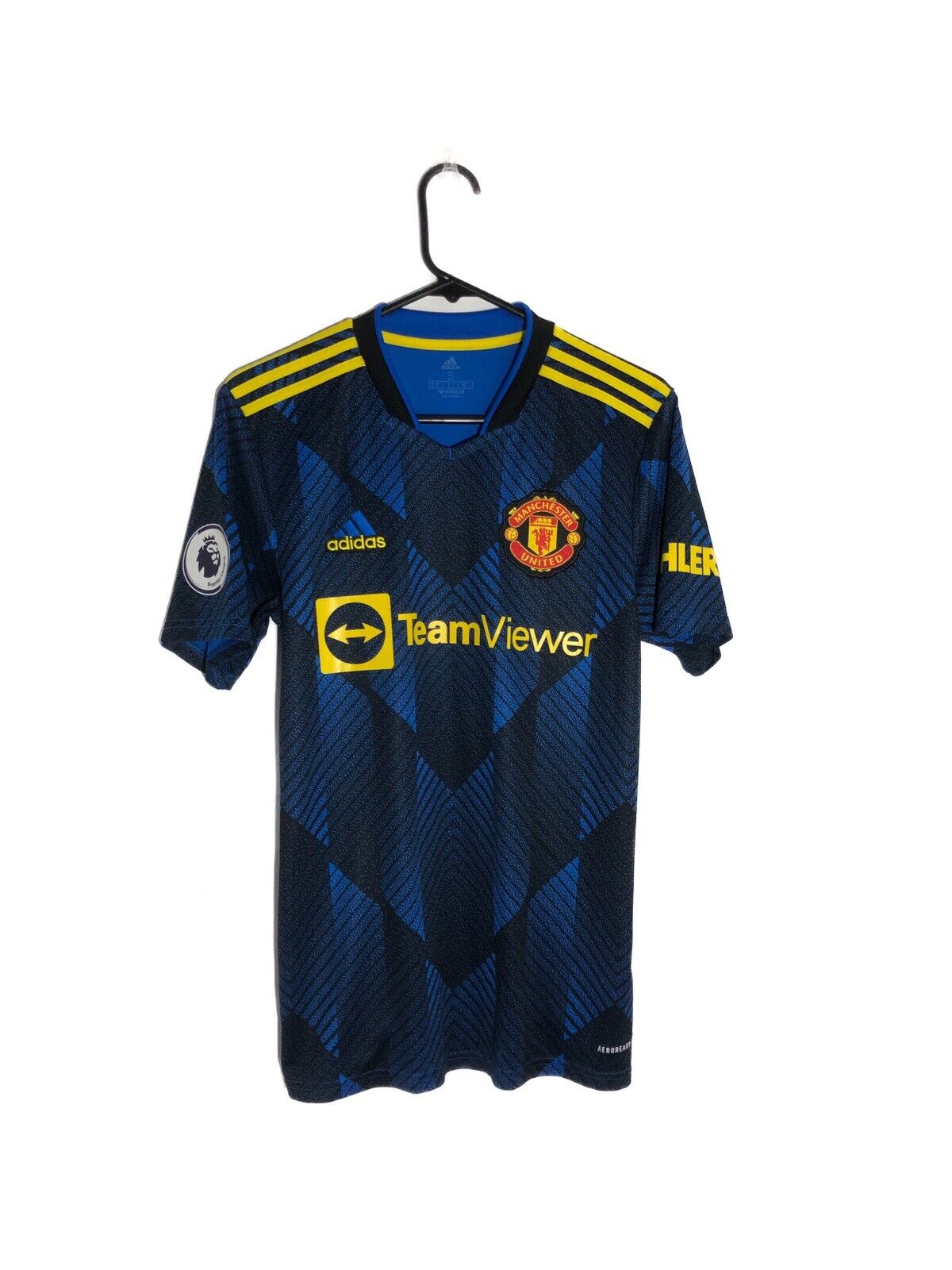 Ronaldo 7 Manchester United Small 2021 22 3rd Shirt Excellent Condition Gm4616