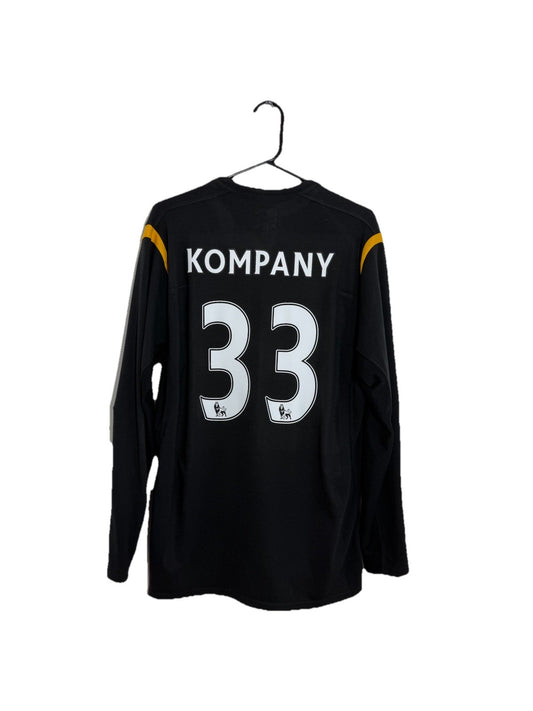 Manchester City Kompany #33 2009/10 Large Away Shirt Excellent Condition
