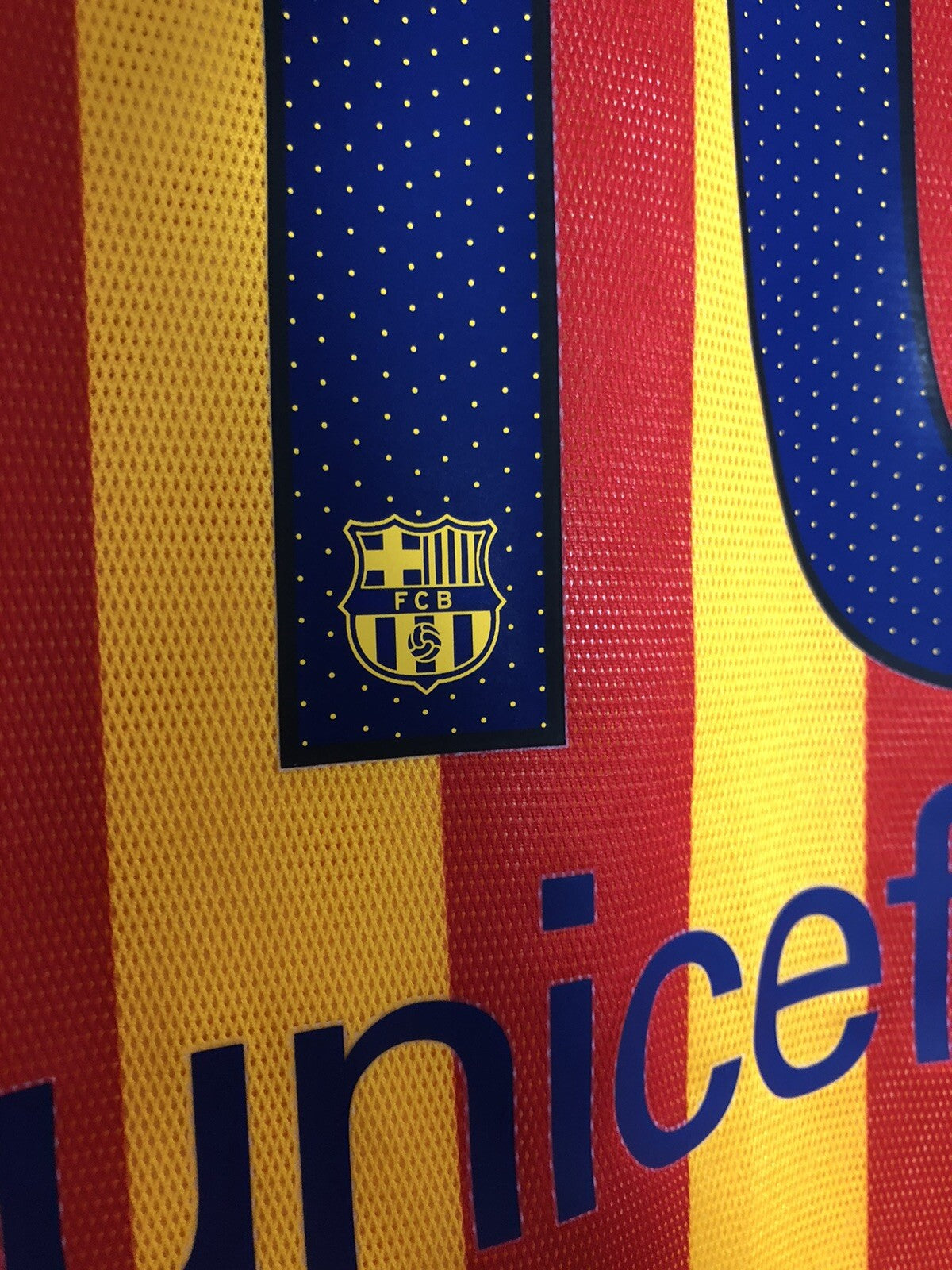 Barcelona Messi #10 2015/16 Vaporknit Medium Away Shirt BNWT 739659-740