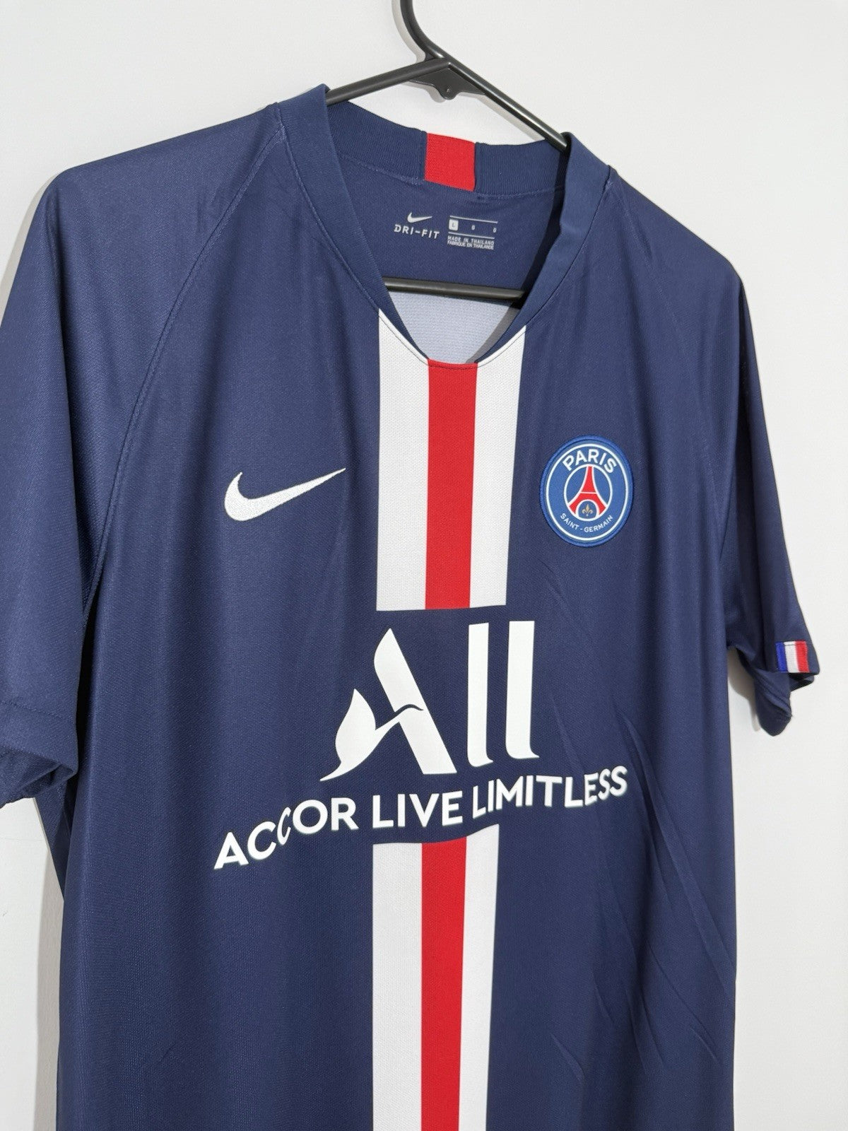 Paris St Germain Mbappe #7 2019/20 Large Home Excellent Condition AJ5553-411