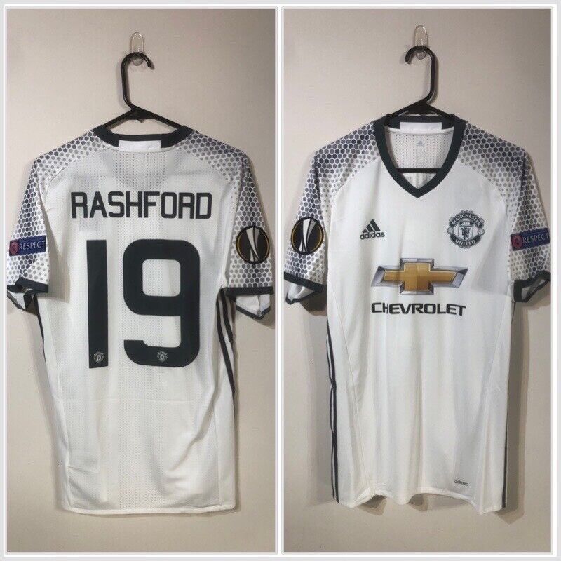 Rashford #19 Manchester United 2016/17 Adizero Medium 3rd Football Shirt BNWT