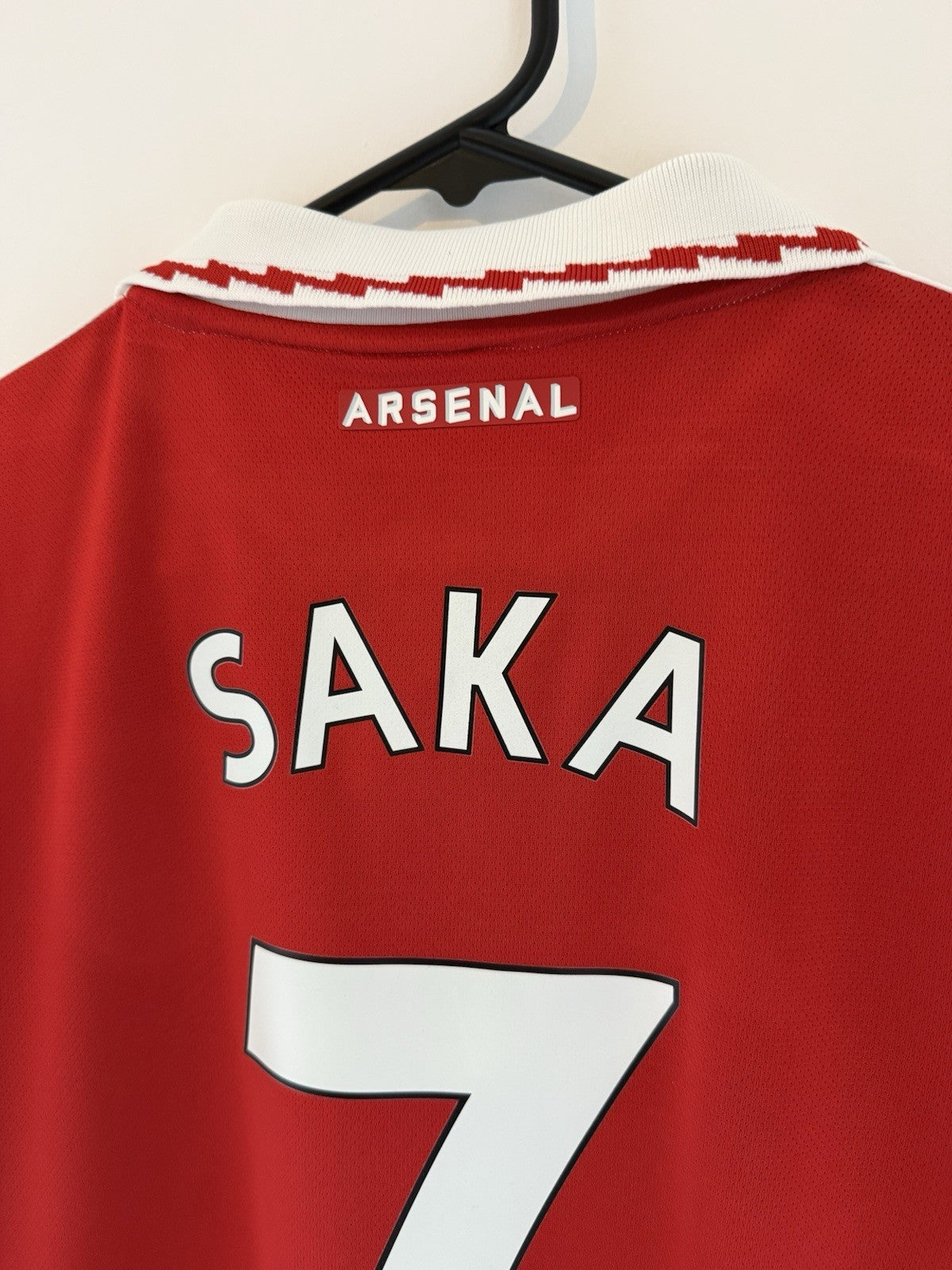 Arsenal Saka #7 2022/23 Small Home Shirt Excellent Condition H35903