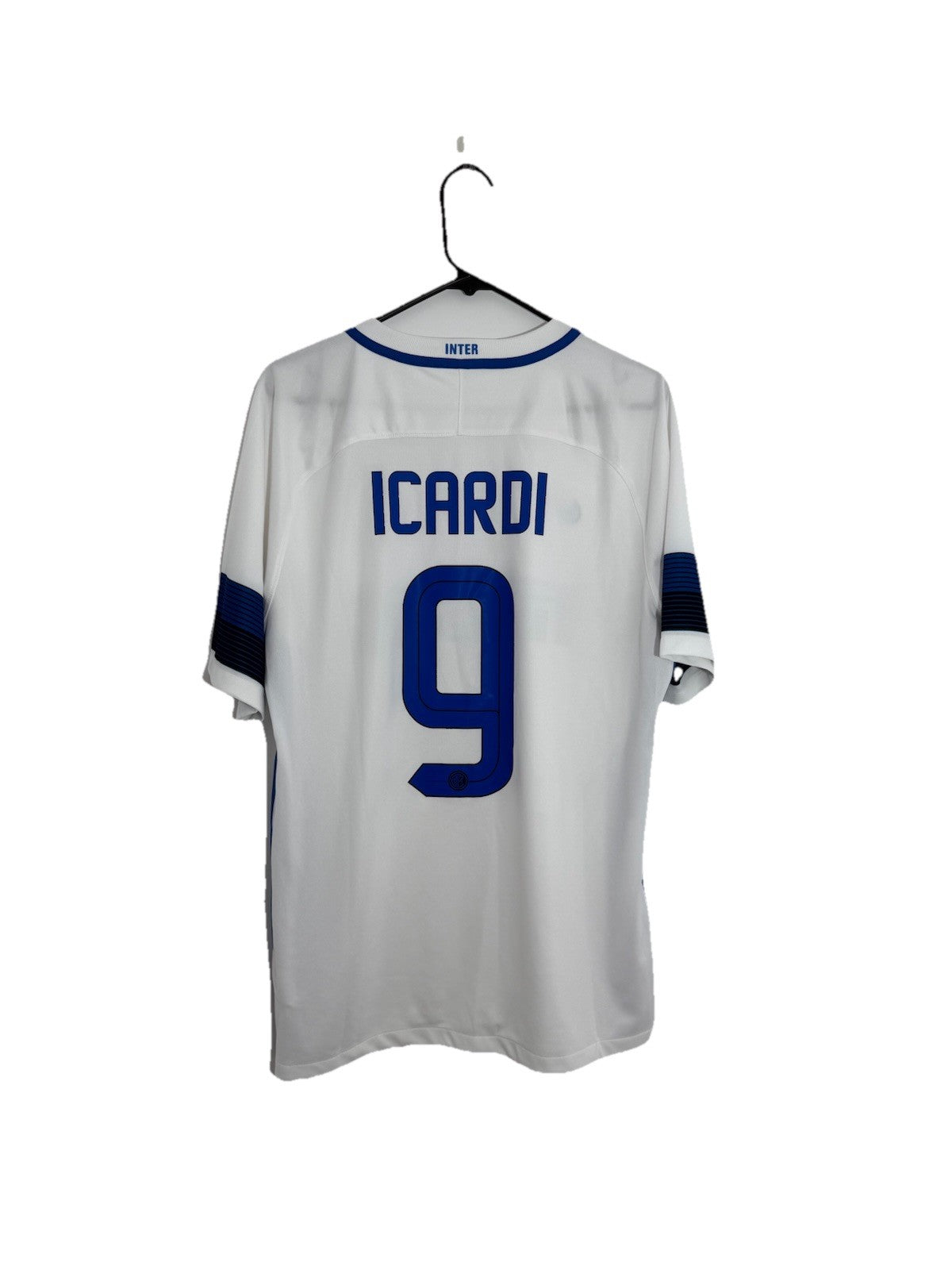Inter Milan Icardi #9 2016/17 Away Large Shirt Excellent Condition 776888-101