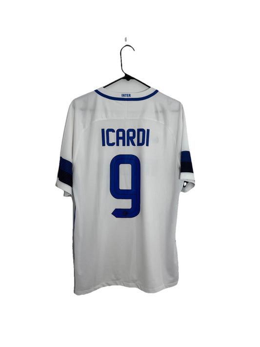 Inter Milan Icardi #9 2016/17 Away Large Shirt Excellent Condition 776888-101