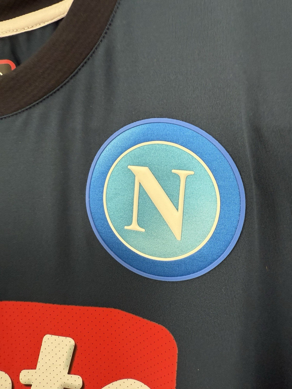 SSC Napoli Hamsik #17 2017/18 Medium 3rd Kappa Slim Shirt Excellent Condition